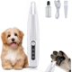 thumbnail image 2 of New Dog Paw Trimmer With Led Light Fully Waterproof Pet Hair Trimmer With Led Display Dog Clippers For Grooming 18mm Widen Blade, 2 of 4