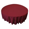 thumbnail image 2 of TCpop90R-CranberryP28 LA Linen Nappe en Popeline de Polyester, Canneberge - 90 Po. Ronde, 2 of 3