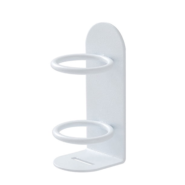 Injueey 2021, soporte para cepillo de eléctrico, estante sin rastro montado en la pared, desagüe de Metal, estante de baño, Juegos de accesorios de baño blanco Injueey HA005256-02B
