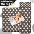 thumbnail image 4 of Brown Halloween Ghost Pattern Toddler Nap Mats for Kids Preschool,59"x22" Sleeping Mat Bag or Kids,Toddler Sleeping Bag,Toddler Nap Mat or Daycare, 4 of 6