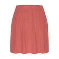 thumbnail image 3 of GERsome Women's Tennis Skirts Solid Color High Waisted Tummy Control Pleated Athletic Golf Skorts Skirts for Running Sports Workout, 3 of 5