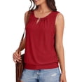 thumbnail image 4 of Fashion Pullover Tops French Elegant Comfy Work Clothes High-End Style In Urban Areas Y2k Clothes Chic Flowers Mini Women's Clothes Camisas De Mujer Red XL, 4 of 6