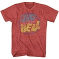 thumbnail image 1 of Saved By The Bell Distressed Logo Red Heather Adult T-Shirt 5Xl, 1 of 2