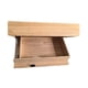 thumbnail image 4 of Estante flotante con cajón para montar en la pared, mueble moderno, decoración del hogar para el baño. Color de madera, 4 of 9