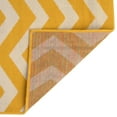 thumbnail image 4 of Unique Loom Outdoor Coastal Collection Area Rug - Dalgalar (5' 3" x 8' Rectangle Yellow/Ivory), 4 of 8