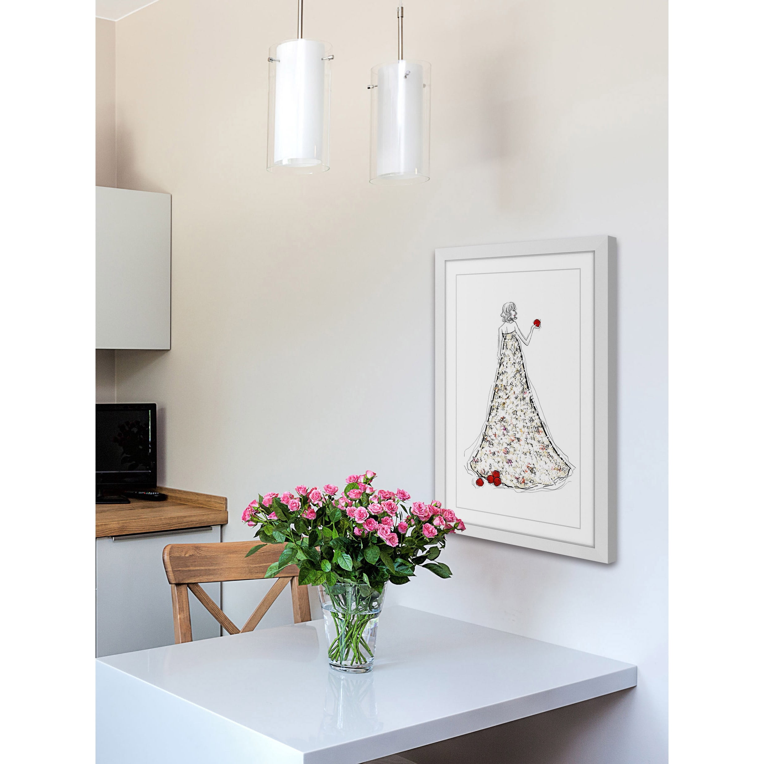 Marmont Hill "Taylor" by Loretta So Framed Painting Print
