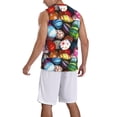 thumbnail image 2 of Sikiie Easter Egg Basketball Jersey Reversible Men's Mesh Athletic Sports Shirts Training Practice S-4XL3X-Large, 2 of 6