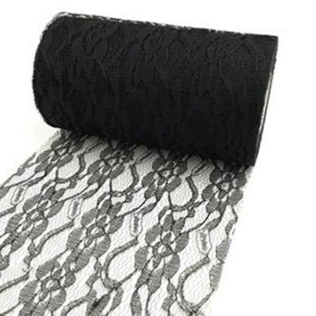 AkoaDa 22M/Roll Lace Gauze Table Runner Home Wedding Party Festival Chair Decorat