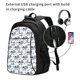thumbnail image 2 of Balery Cow With Fresh Milk Mochila con carga USB para hombre y mujer - Mochila impermeable y antirrobo para laptop con puerto USB para viajes, trabajo, 2 of 7