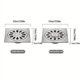 thumbnail image 3 of 1pc Stainless Steel Floor Drain, Deodorant Bathroom Shower Hair Catcher, Practical Shower Drain Hair Catcher For Kitchen Bathroom, 3 of 4