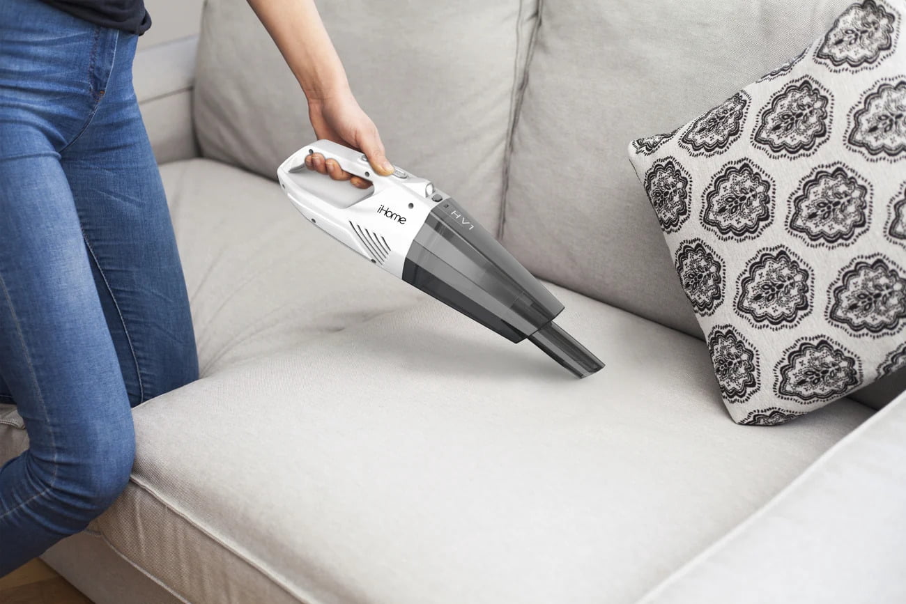 iHome HandVac Cordless Hand Vacuum 30 Minute Runtime w Extension Tube / LED Light