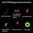 thumbnail image 1 of Stream Fishing Group 1.8m Fishhook Fish Float Sensitive Peche Tackle (Naranja) Ehuebsd Para estrenar, 1 of 8