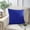 Blue, variant on AQITTI 15.75*15.75Inch Solid Color Pillow Sofa Cushion Pillowcase Home Living Room Large Cushion Waist Cushion for Living Room Bed Sofa and Car(Only Pillowcase, Without Pillow Core)