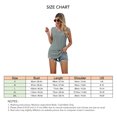 thumbnail image 4 of Camiseta sin mangas con cuello en V para mujer, chaleco sin mangas de verano de Color puro, holgado, para uso diario, 4 of 6