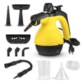 thumbnail image 1 of Toystoory Limpiador de vapor portátil multipropósito: máquina de limpieza potente y eficiente, fácil de limpiar con vapor Suministros de limpieza para el hogar amarillo negro Enchufe de EE. UU., 1 of 6