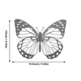 thumbnail image 2 of 32 mariposas de flores., 2 of 3