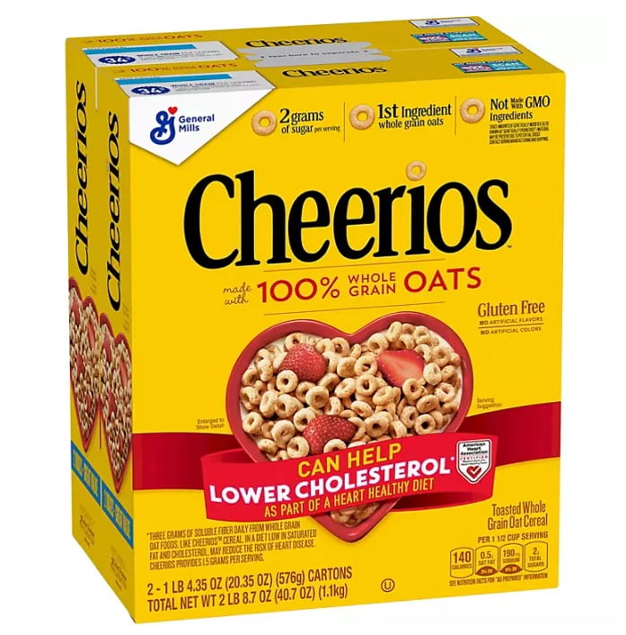 Cheerios Gluten-Free Cold Cereal (20.35 oz., 2 pk.)
