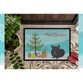 thumbnail image 3 of Carolines Treasures CK4433JMAT Charcoal Chinchilla Merry Christmas Door Mat Indoor Rug or Outdoor Welcome Mat 24x36, 3 of 4