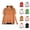 Orange, variant on Lace Tops for Women 2026 Summer Casual Relaxed Fit Short Sleeve Round Neck Mesh Patchwork Flared Swing Blouse