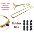 thumbnail image 5 of 12pcs Trombone Slide Rubber Protectors - Trombone Rubber Stopper and Tip for Brass Instrument Accessories, 5 of 5