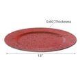 thumbnail image 4 of Charger Plate (Glitter) (Red) (13") - Set of 12, 4 of 4