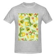 thumbnail image 4 of Bingfone Cartoon Dinosaurs Men'S Loose Fit Short-Sleeve Pocket T-Shirt, 4 of 7