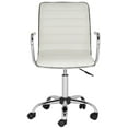 thumbnail image 3 of Safavieh Jonika Modern Glam Solid Swivel Desk Chair, 3 of 6