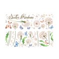 thumbnail image 1 of Un conjunto de pegatinas de pared de mariposas de diente de león, pegatinas de pared, decoración de pared, 1 of 5