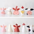 thumbnail image 3 of 5Pcs Kids Birthday Party Hats Zodiac Ox Cow Cone Farm Animals Photo Props for Baby Shower Supplies, 3 of 8