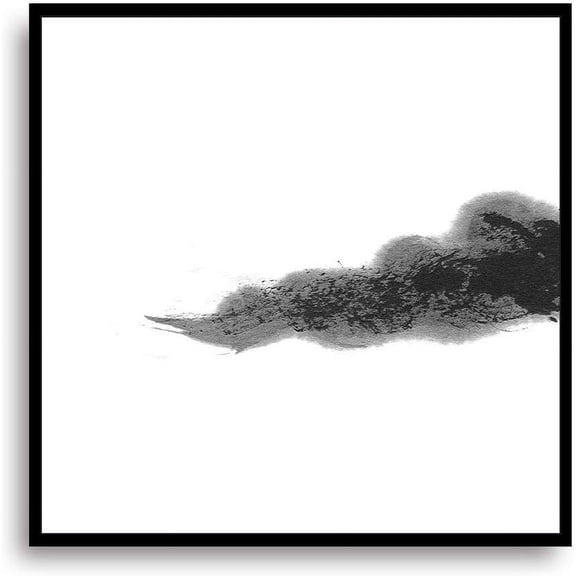 IDEA4WALL Framed Canvas Wall Art for Living Room, Bedroom Ink Painting Style Canvas Prints for Modern Home Decoration Ready to Hang