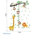 thumbnail image 4 of Animal dinosaurio mariposa DIY calcomanías de pared pegatinas árbol de Navidad murales papel tapiz ambientalmente extraíble arte de la pared dormitorio sala de estar, 4 of 5