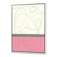 thumbnail image 1 of GeometricNeapolitan I - Shabby Chic Framed Canvas, 1 of 3