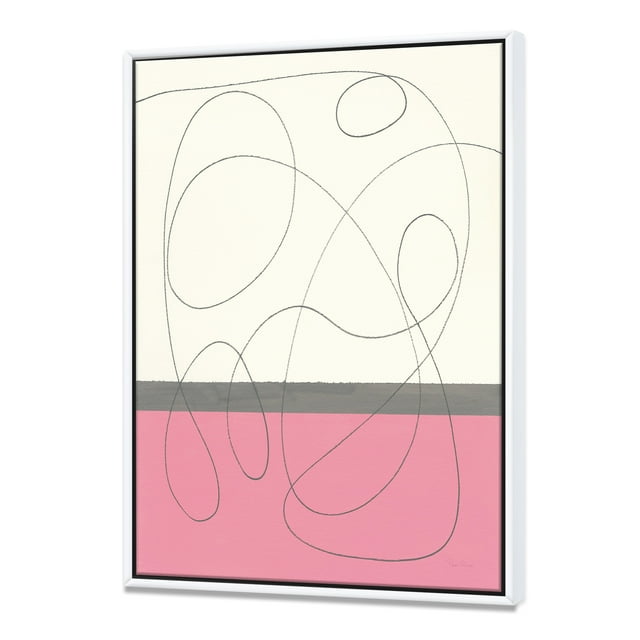 GeometricNeapolitan I - Toile Encadrée Shabby Chic