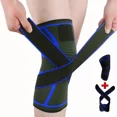thumbnail image 3 of 1 Par Rodilleras Elásticas Deportivas Compresion Para Gym, 3 of 8