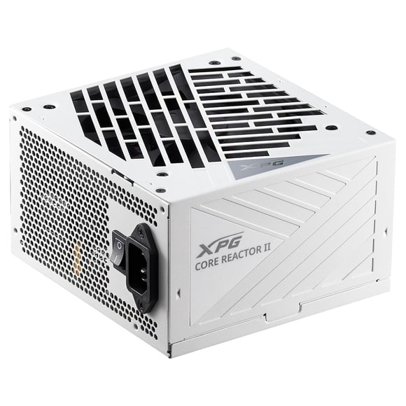 Fuente de Poder PC 850W XPG Gamer CORE REACTOR II 80 Plus Gold Blanco