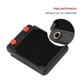 thumbnail image 1 of Water Cooling Radiator,Copper Computer Heat Sink Cooler Radiator,PC Heat Exchanger With G1/4 Port,for Computer/Beauty Equipment/Air  Water Cooling System, 1 of 8