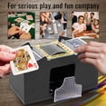 thumbnail image 2 of Opspring Card Shuffler 4 Deck, Automatic Electric Playing Card Shuffler, Battery Operated Poker UNO Shuffling Machine, for Family Party Games, 2 of 8