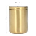 thumbnail image 6 of Stainless Steel Toothpick Dispenser High Grade Commercial Toothpick Holder Thickening Tooth Picks Case Storage Box Organizer for Families Houses[Luxury Gold Color ], 6 of 9