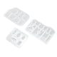 thumbnail image 4 of Moldes de fundición para joyería, fácil de desmoldar, tienda limpia, buena elasticidad, resistencia al desgarro, colgantes, molde de silicona con agujero, 3 uds., 4 of 5