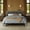 Gray, variant on GUNAITO King Size Floating Bed Frame with Upholstered Storage Headboard, Metal Bed Frame with LED Light & Charging Station, No Spring Boxing Needed,Beige