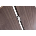 thumbnail image 4 of 20" X 22" X 35" Natural Walnut or White Faux Leather or Metal Dining Chair, 4 of 4
