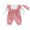 White, variant on BemeyourBBs Newborn Newborn Baby Girl Spring Fall Winter Clothes Long Sleeve Romper One Piece Floral Strawberry Print Fake Two Pieces Patchwork Jumpsuit Headband Cute Infant Outfits