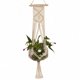 thumbnail image 1 of Colgador de plantas de encaje NQ macetero colgante hecho a mano para interiores y exteriores, 1 of 5