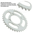 thumbnail image 3 of Rear Chain Sprocket, Rear Sprocket Wear Proof High Toughness Silver  for Motorcycles, 3 of 7