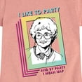thumbnail image 3 of Golden Girls - Party Nap - Toddler And Youth Girls Short Sleeve Graphic T-Shirt, 3 of 5