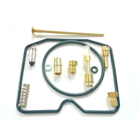 Carburetor Rebuild Kit for Kawasaki Prairie 300 2x4 4x4 1999-2002 ATV, Restores Performance