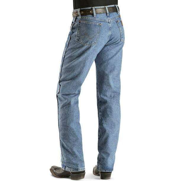wrangler men's cowboy cut original fit jean, antique wash, 30x30 -  