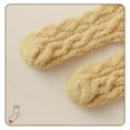 thumbnail image 4 of Women Warm Solid Color Soft Winter Floor Socks Coral Velvet Socks Cotton Socks GREEN, 4 of 8