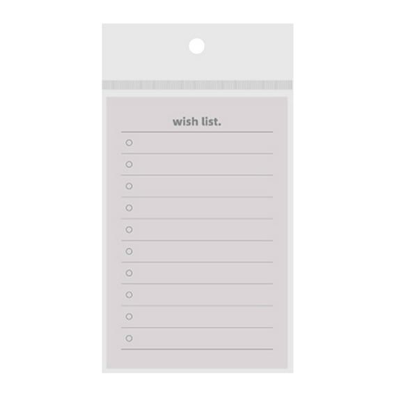 HZEWLS 100pcs Decoration Paper Decorative Supplies Minimalist Note Paper (Style J)