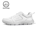 thumbnail image 4 of Jacata Non Slip Work Shoes for Men Food Service Arch Support Chef Slip Resistant Shoes (White Size 5.5), 4 of 6